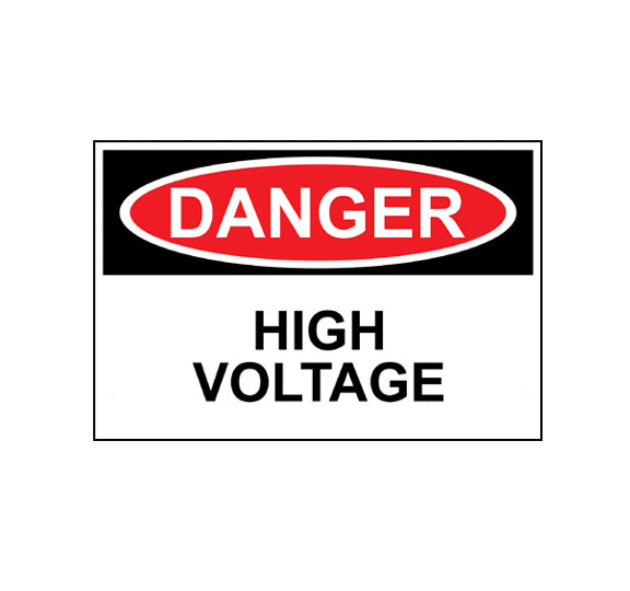 High Voltage Sign