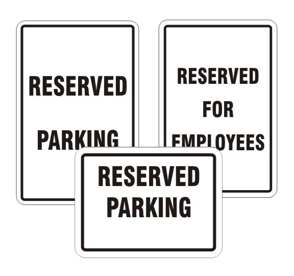 Reserved Sign