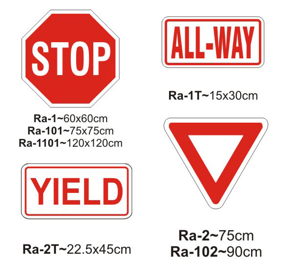 Regulatory Signs