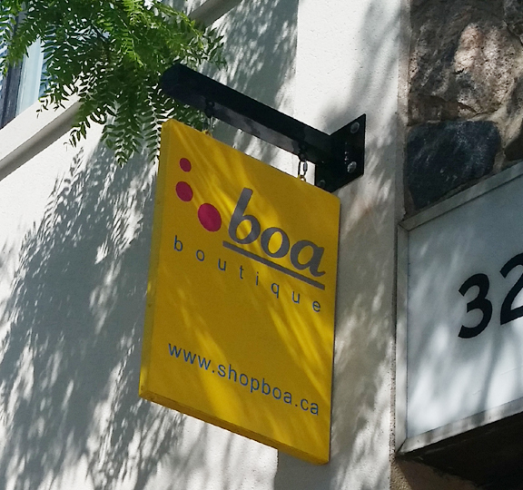 Non-Illuminated Blade Signs